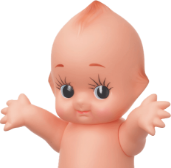 Kewpie Mascot