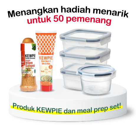 Ikutan Kompetisi Menu Berhadiah dari KEWPIE