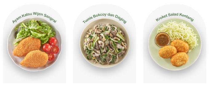 Buat Menu mudah dengan Meal Prep dan Quick Prep