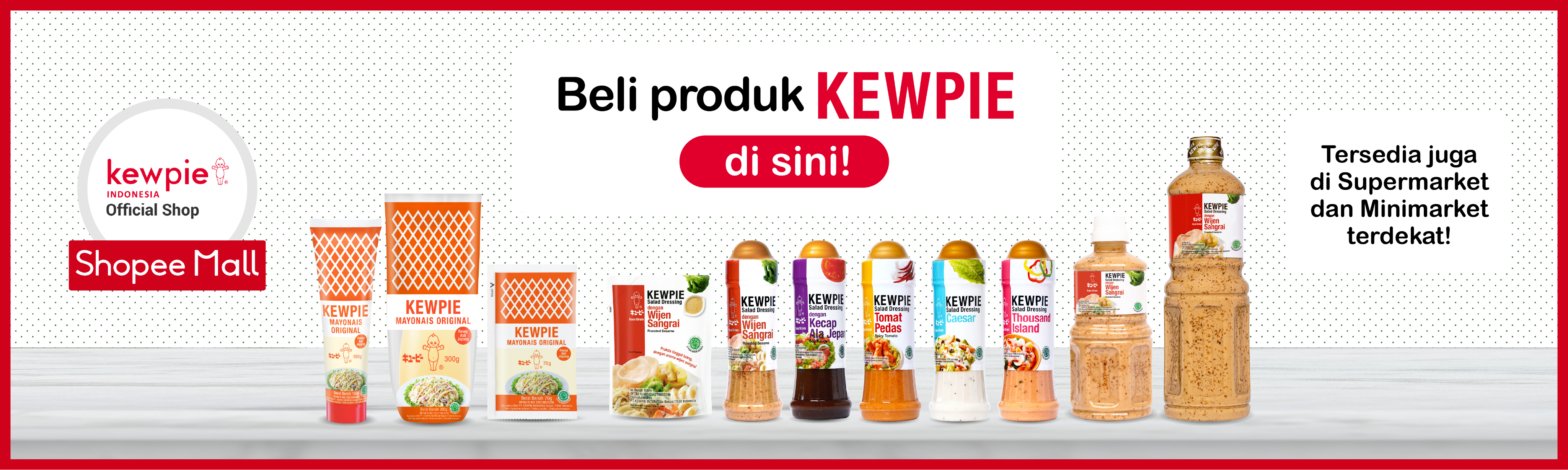 Beli produk KEWPIE disini