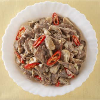 Tumis Bayam dan Tahu