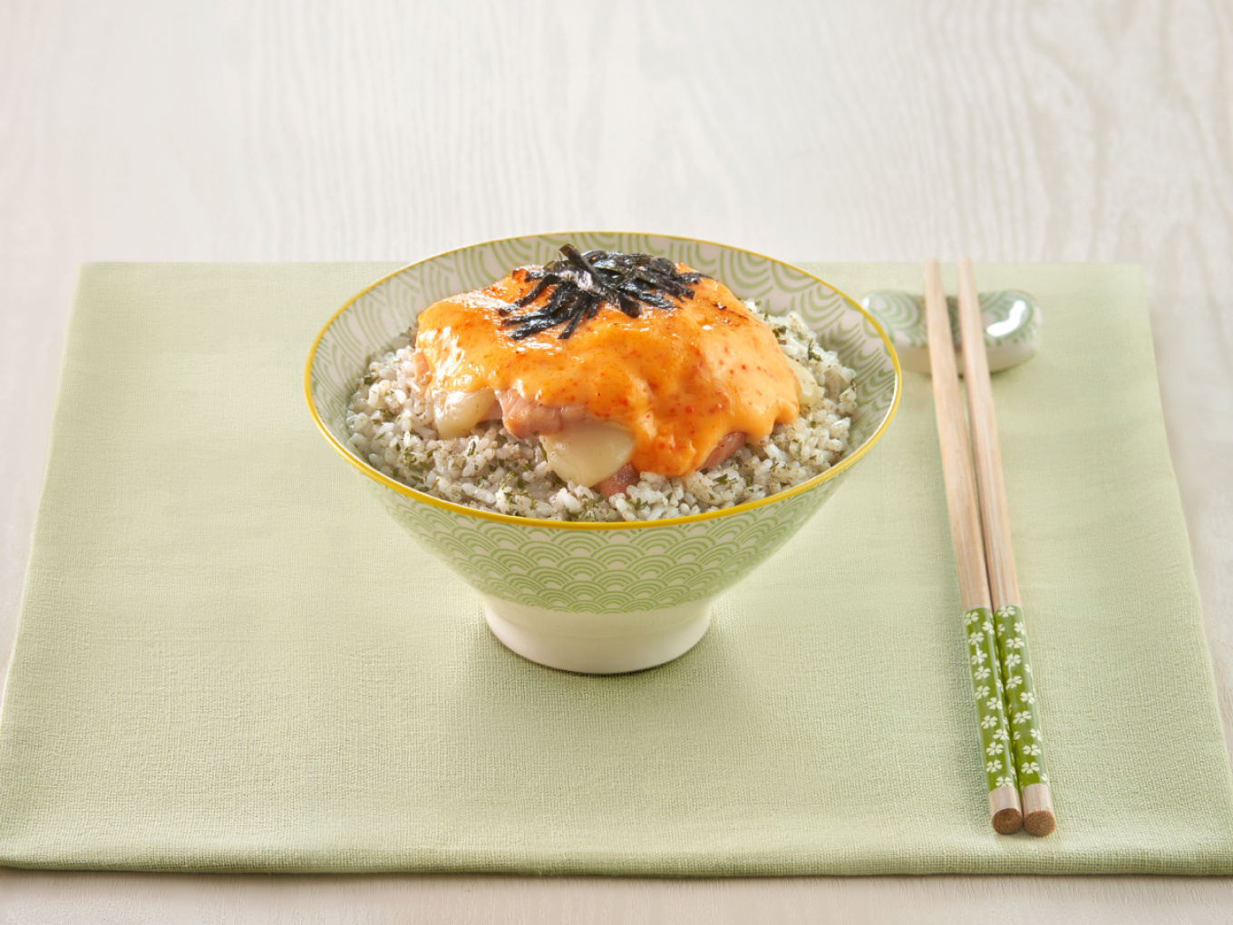 Cheese Mentai Salmon Rice