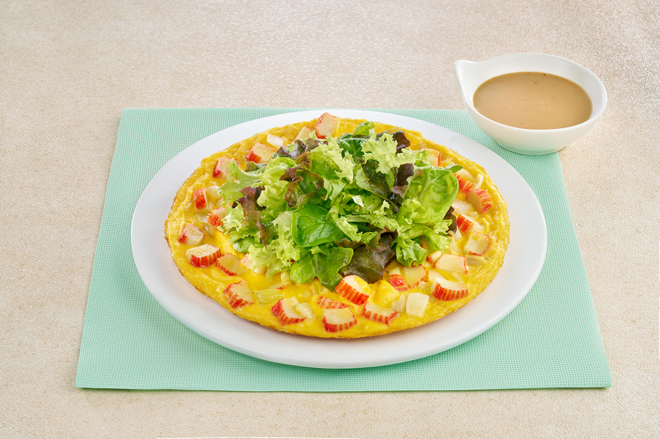 Salad Omelet